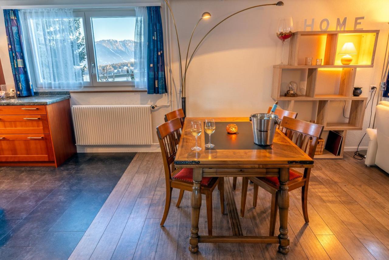 Charmantes Apartment Mit Grossem Garten .Kids4Free. Flims Exterior photo